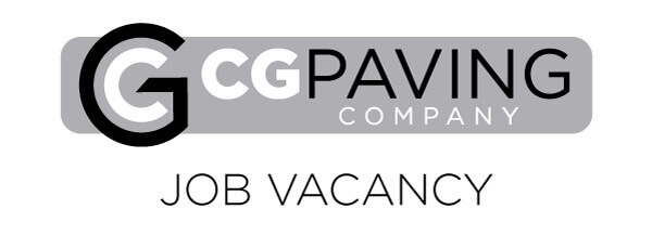 CG Paving Job Vacancy